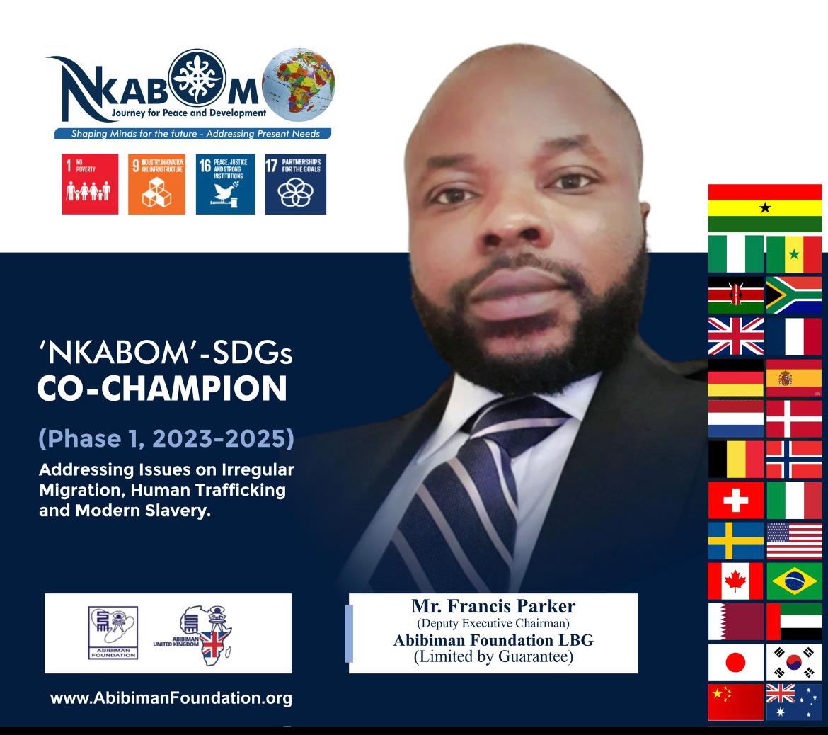 Mr. Francis Parker – Nkabom SDGs Co-Champion